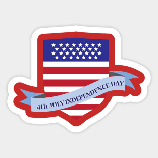 Independence day Sticker